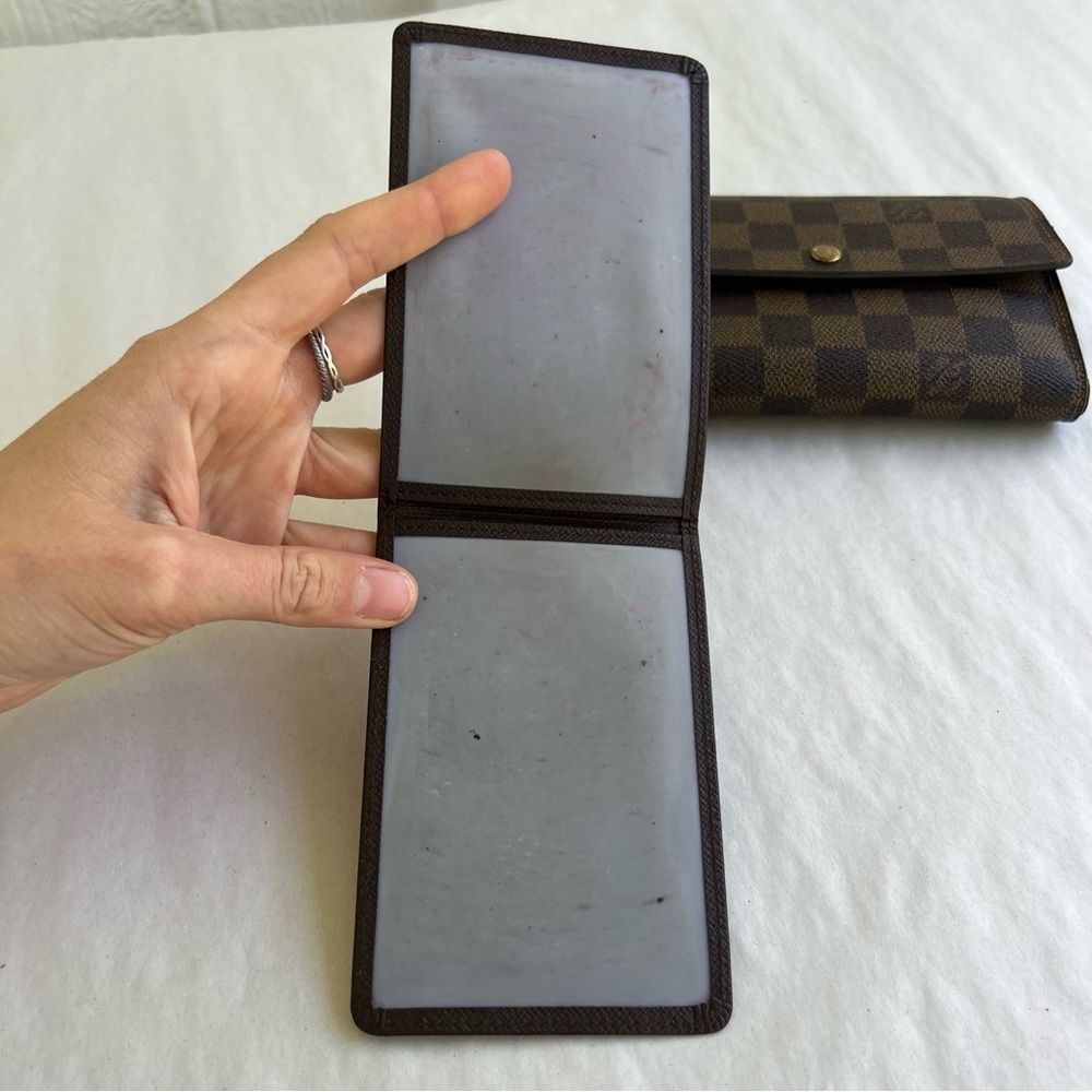 Louis Vuitton Damier Ebene Porte Tresor Etui Papiers Wallet - Picture 10 of 16